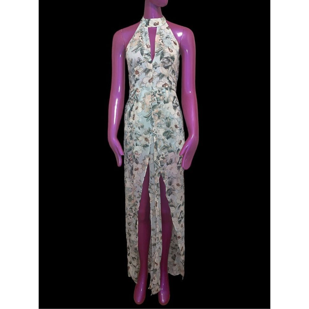 Rubber ducky open back jumpsuit